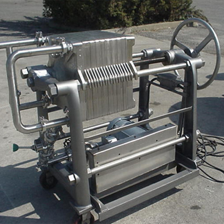 New Design Small Stainless Steel Filter press