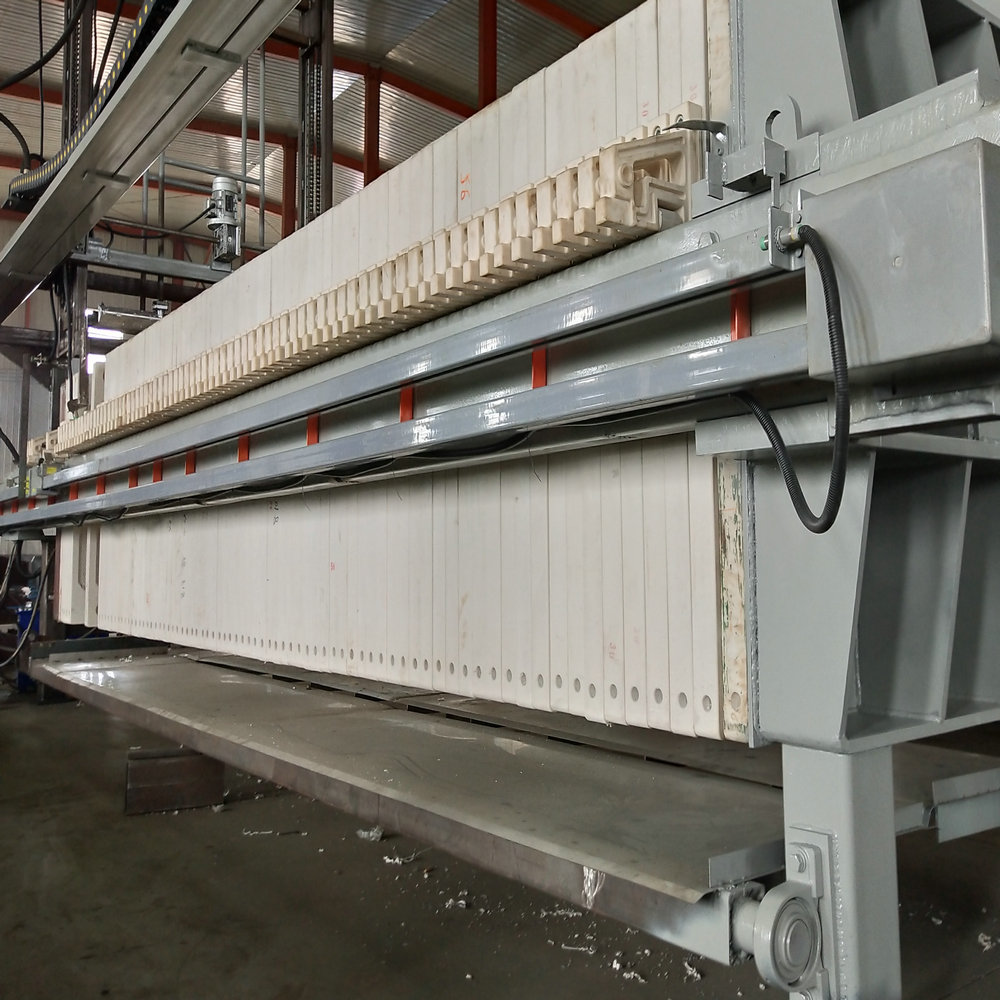 200 Square Meter Auto Flapping Chamber Filter Press