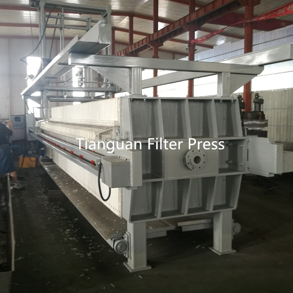 Automatic Pottery Clay Plate Frame Filter Press Industrial