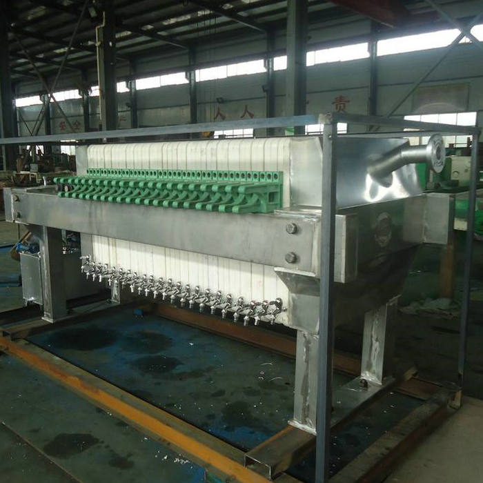 Famous Brand Hydraulic Recessed Membrane Filter Press