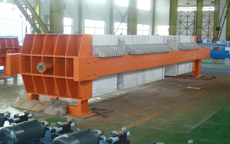 Large Equipment Chamber Filter Press For Coal Industrial