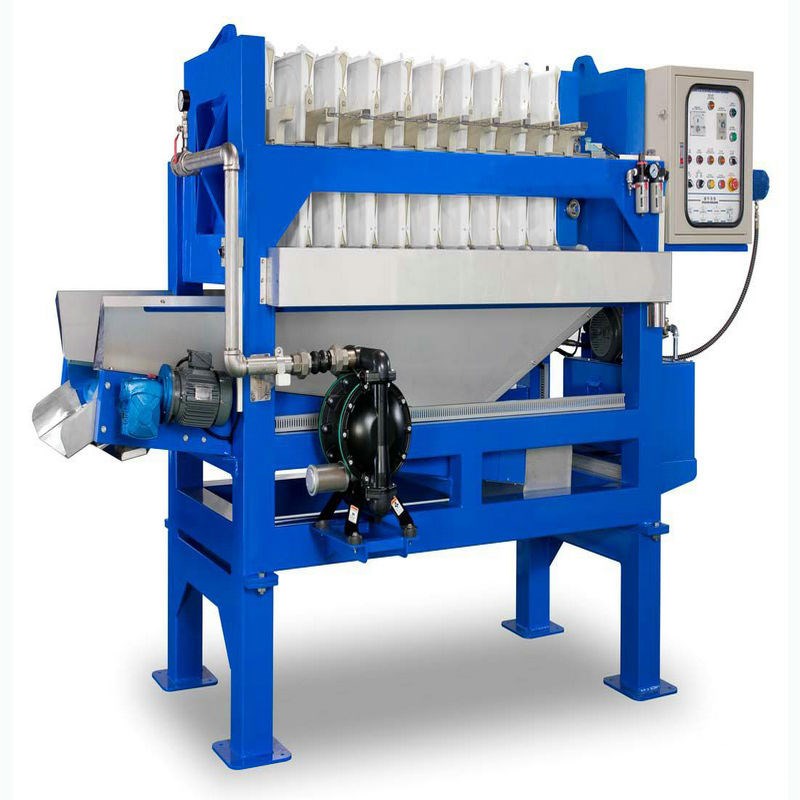 High Quality Sewage Dewatering Cast Iron Filter Press