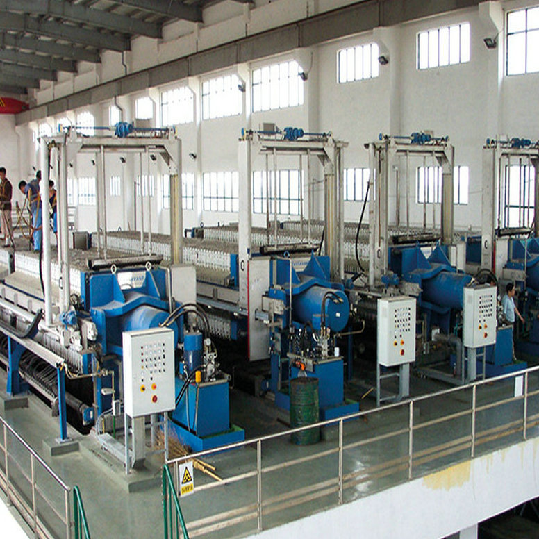 Square Plate Frame Filter Pressing Machine Factory Price