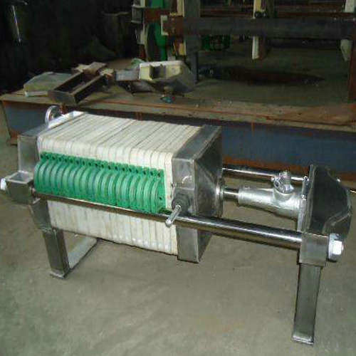Small Manual Stainless Steel Plate Filter Press