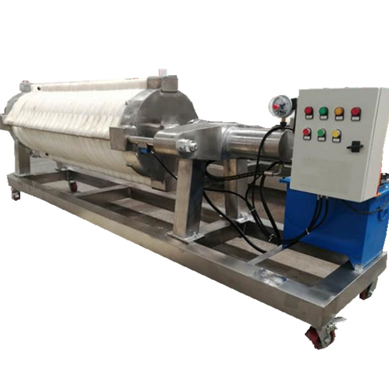 High quality manual hydrauli Filter Press for Wastewater Treatment Plant 