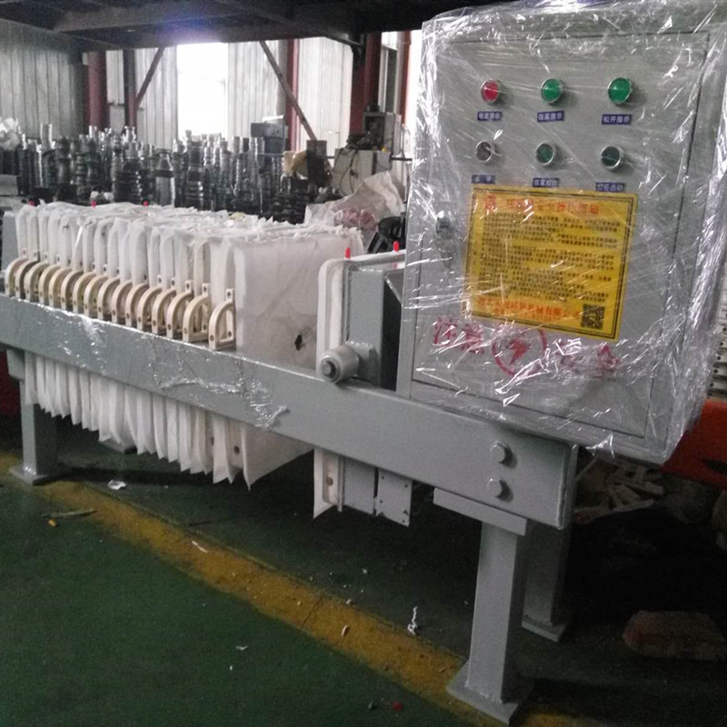 Fully automatic diaphragm clay slurries filter press 